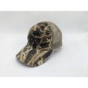 Ducks Unlimited Green Wing Snapback Cap Mesh Trucker Camo Hat Outdoor Hunting